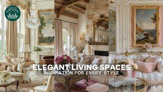 (NEW) Elegant Living Spaces: Inspiration for Every Room | Elegant Interior INSPIRATIONS