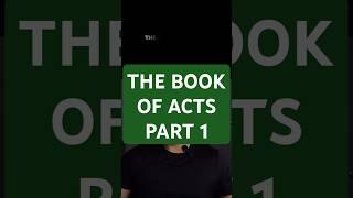 Explaining the Bible - The Book of Acts Part 1 - Christian History and Ministry #Bible