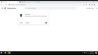 Darker Page unwanted Chrome extension - how to remove?