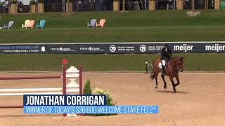 Jonathan Corrigan Wins $36,600 FEI 2* Grand Prix