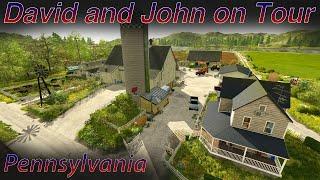 Has David Messed UP | David & John on Tour | Farming Simulator 22 Pennsylvania 1