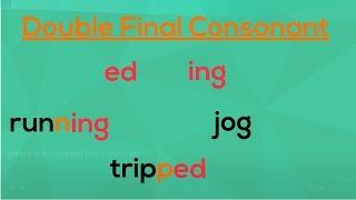 Doubling the Final Consonant | Spelling Rules | EasyTeaching