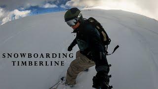SNOWBOARDING at Timberline Ski Area! (Mt. Hood, Oregon).