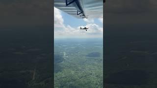 Jeff’s BLT (Badlands Traveler Bushplane) blowing by a 915 CS prop SuperSTOL in cruise 