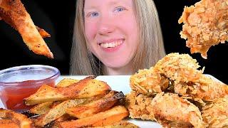 ASMR CHICKEN NUGGETS MUKBANG EATING SOUNDS