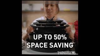 Tefal | Ingenio Removable Handle & Stackable Cookware | Space Saving