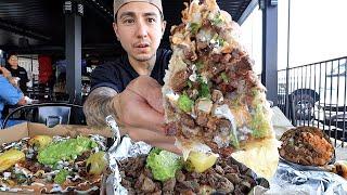 pov: you are eating the best tacos in OC | tacos los cholos food tour