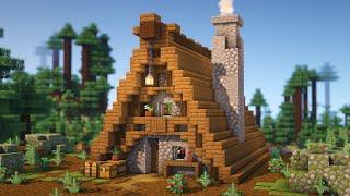 Minecraft | How to build a Cabin | Tutorial