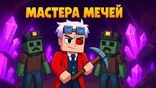 ВОЛШЕБНАЯ ШАХТА! МАСТЕРА МЕЧЕЙ НА CRISTALIX