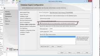 How to Install Microsoft SQL Express 2012 (advance)