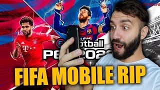 PES MOBILE 20 КРУЧЕ FIFA MOBILE!?