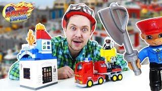 Гараж Алекса - Пожарная машина от LEGO DUPLO