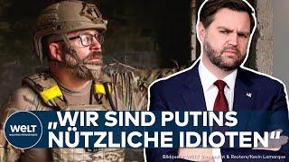 UKRAINE-KRIEG: "Putins nützliche Idioten!" JD Vances Cousin kritisiert Trump-Regierung scharf!