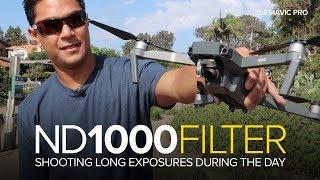 DJI Mavic Pro - How to shoot long exposure photos during the day with the ND1000 filter by Freewell