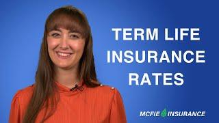 Term Life Insurance Rates Comparison