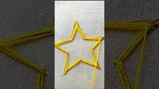 Amazing  Star Stitch Hand Embroidery Tutorial for Beginners