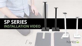 SP Series Speaker Stand Assembly Guide | Kanto Audio