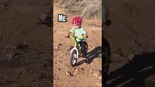 How did he get so good?! #mtbkids #mountainbiking #kidsonbikes