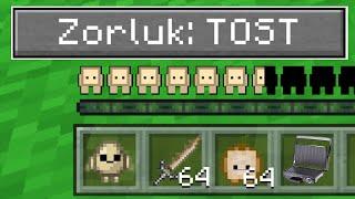 MİNECRAFT'ta YENİ ZORLUK MODU: TOST!