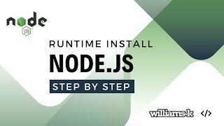 Node.js Setup on Mac - Install Runtime