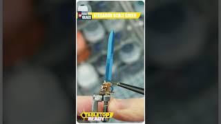 Learn How To Paint Grey Knights Force Weapons for Warhammer 40,000 #shorts