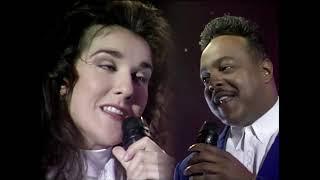 Celine Dion, Peabo Bryson - Beauty and the Beast (Live) (Wogan, May 1992)