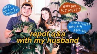 repot q&a with my husband!!