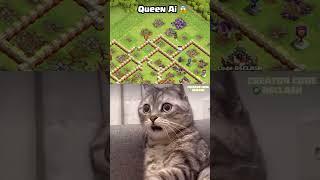 Archer Queen Iq and Me (Clash of Clans) | #shorts #clashofclans