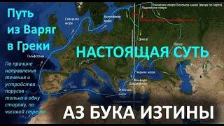 4 Путь из варяг в греки НАСТОЯЩАЯ СУТЬ АЗ БУКА ИЗТИНЫ РУСЬ 4