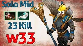 w33 - Dota 2 : Guide - Profession Skywrath mage - Solo mid gameplay