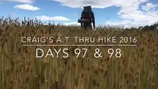 Craig's Appalachian Trail Thru Hike 2016: Days 97 & 98