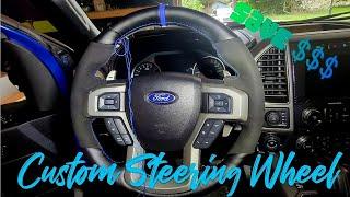 Custom Steering Wheel Wrap - East Detailing