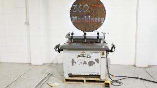 GANNOMAT MENTOR 25 VERTICAL HORIZONTAL BORING MACHINE