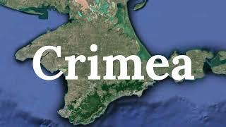 GEOGRAPHY OF CRIMEA in 1 minute ️