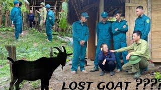 Anh Bushcraft received help from the commune police to find the stolen male goat