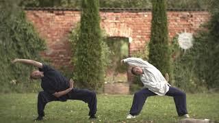 Practicing Wudang Wu Xing (Five Animals) Qi Gong Together in the Morning