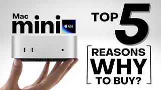 Mac Mini M4: Top 5 Reasons WHY to BUY!