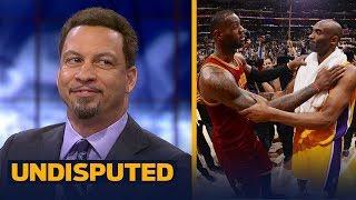 Chris Broussard's reaction to Kobe questioning LeBron’s leadership | NBA | UNDISPUTED