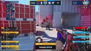 FaZe Karrigan Showing His Big Brain Moves! Thunderpick World Championship Final vs. Virtus Pro