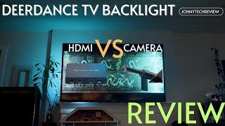 DeerDance HDMI vs Camera Smart TV Backlight Kit REVIEW