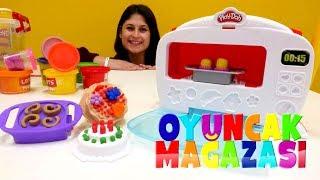 Ayşe'nin Oyuncak Mağazası. Play Doh mutfak seti.