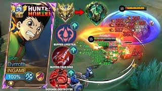 DYRROTH NEW BUFFED LIFESTEAL & BRUTAL DAMAGE BUILD TO RANK UP!! - PERFECT GUIDE 99% EFFECTIVE - MLBB