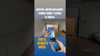 Nuestro motor inteligente llega con aplicativo móvil para el uso de tu puerta #motorline
