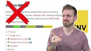 You DON'T NEED Dotenv to Handle Environment Variables in Node.js Anymore!