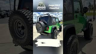 2004 Jeep Wrangler - A Classic Ride with 108,495 Miles! | Jeeps For Sale