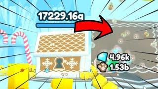 I Broke *HUGE GINGERBREAD CHEST* in Pet Simulator X!