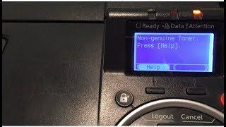 Solved: "Non-genuine Toner" Error - Kyocera Ecosys