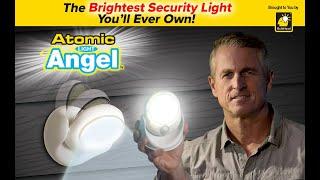 As Seen On TV Atomic Light Angel Cordless Motion Activated LED Light by BulbHead Swivels 360-Degrees