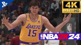 NBA 2K24~ LOS ANGELES LAKERS vs SAN ANTONIO SPURS [ GAMEPLAY  PS5 4K UHD ] #nba2k24