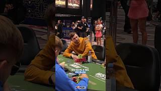 "I bluffed you after the river on the Ocean"  #wsop2025 #pokerpro